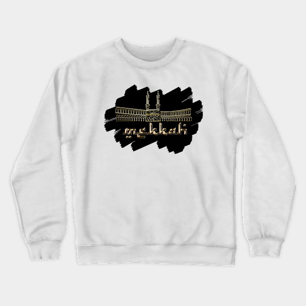 mekkah famous building Crewneck Sweatshirt by INDONESIA68